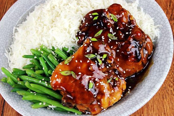 ROASTED TERIYAKI CHICKEN (A)