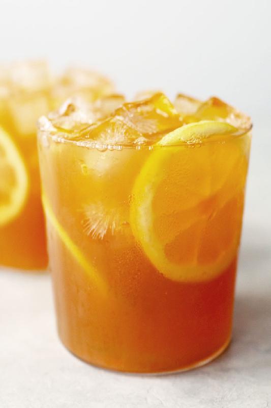 Homemade ice tea