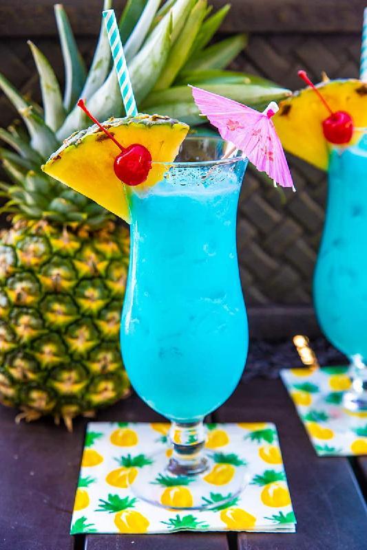 Blue pineapple