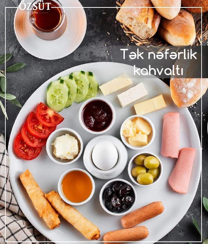 Tək nəfərlik səhər yeməyi