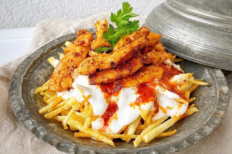 Toyuqlu Çökertme Kebabı