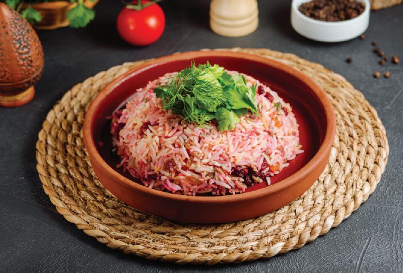 Şuşa sayağı qiyməli plov