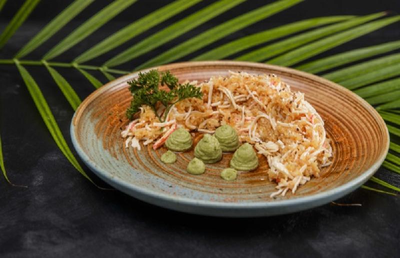 Krab salatı