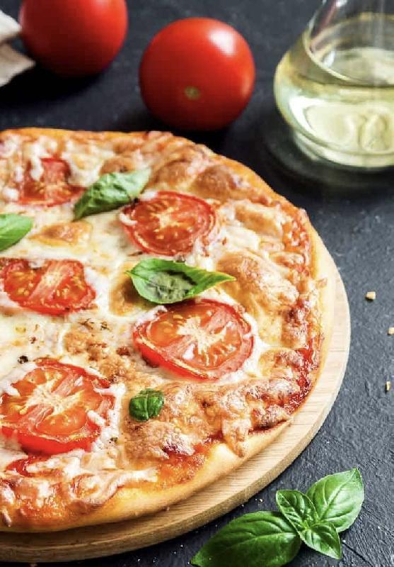 Toyuqlu və göbələkli Pizza