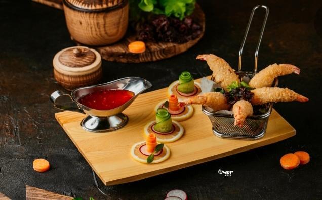 Tempura krevetlər