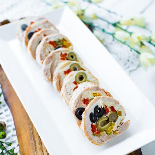 Toyuqlu, tərəvəzli spring roll