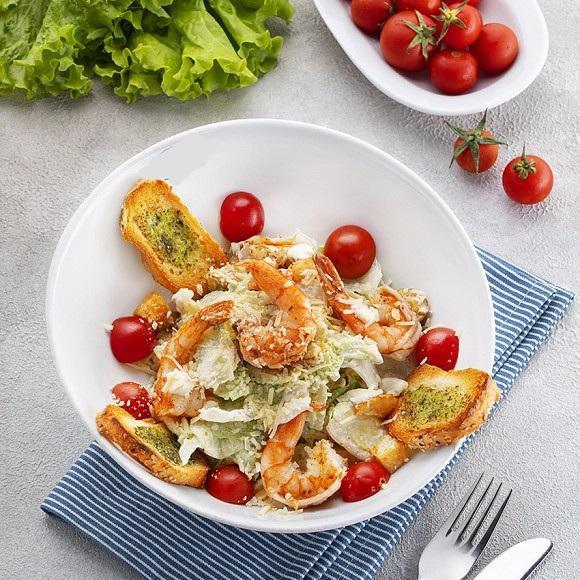 Krevetli Sezar Salatı