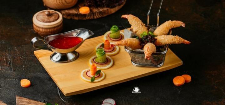 Tempura krevetlər