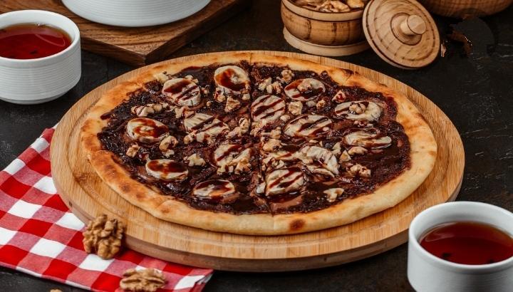 Pizza şokaladlı
