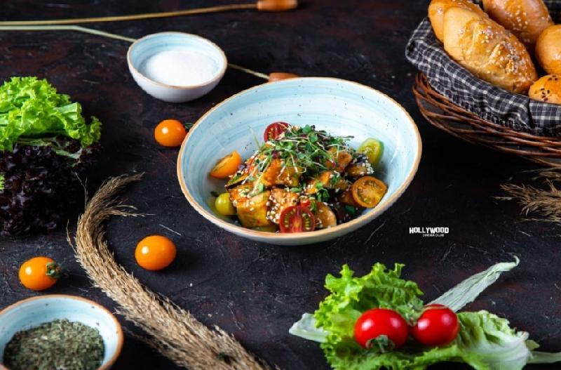 Badımcan salatı 
