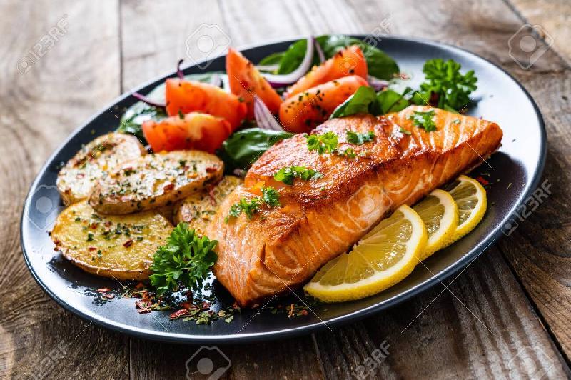 Steyk salmon