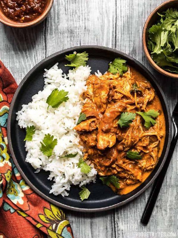 Chicken Tikka Masala With Steam Rice
