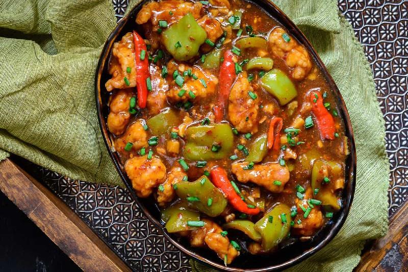 Garlic Chilly Chicken