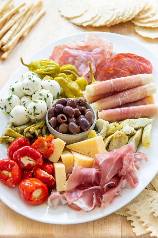 Farm cheese & Meat antipasti 