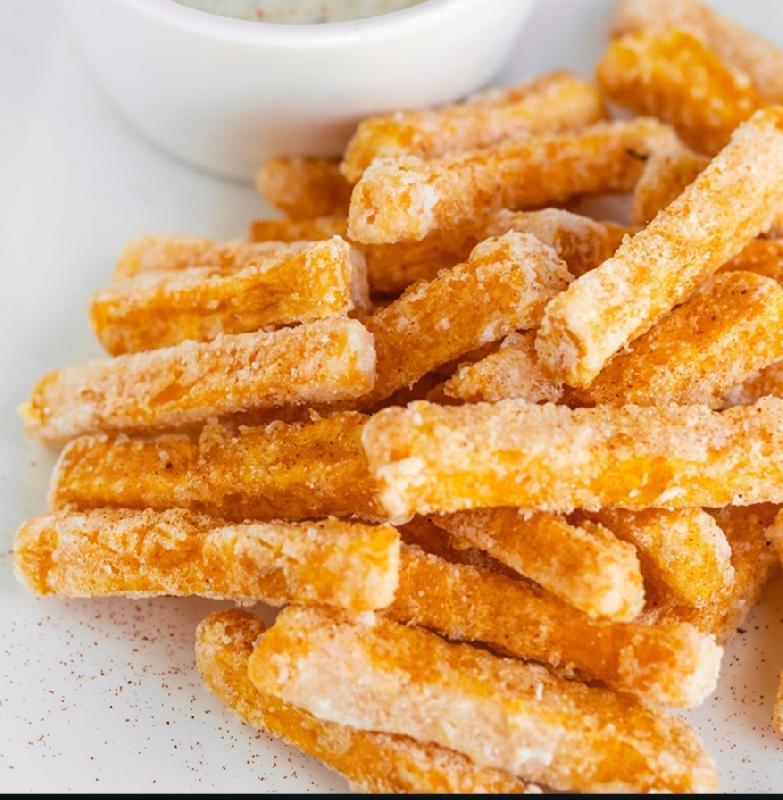 SWEET POTATO FRIES WITH TRUFFLE SAUCE