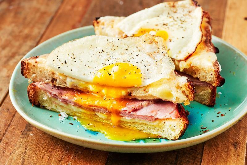 (France) croque madame 