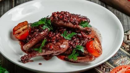 Toyuq Nar qovurma