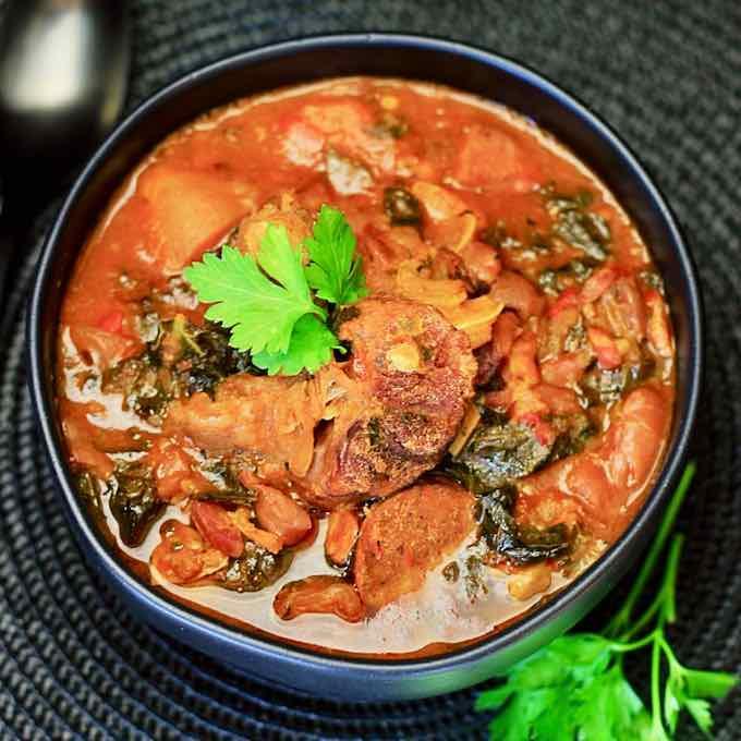 Pork “Feijoada Transmontana” beans ragout