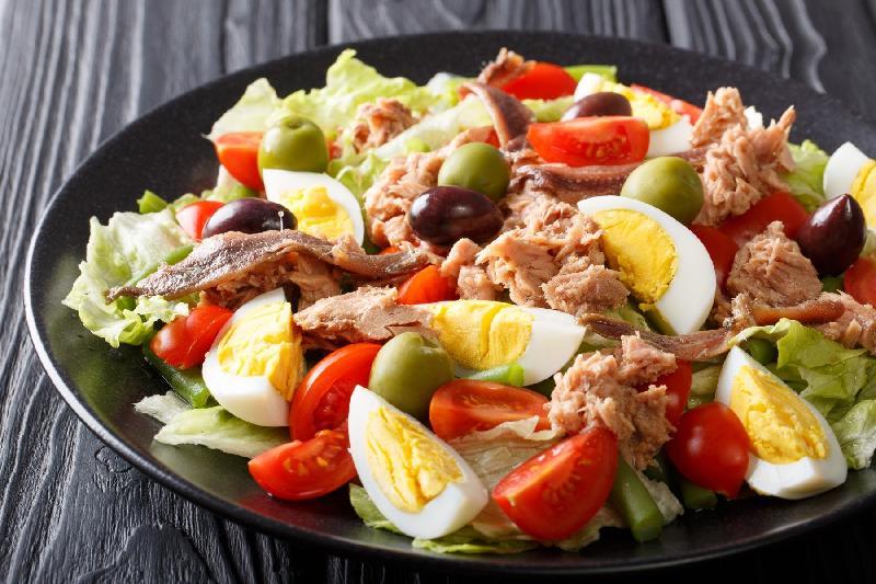 Fitnes ət salatı