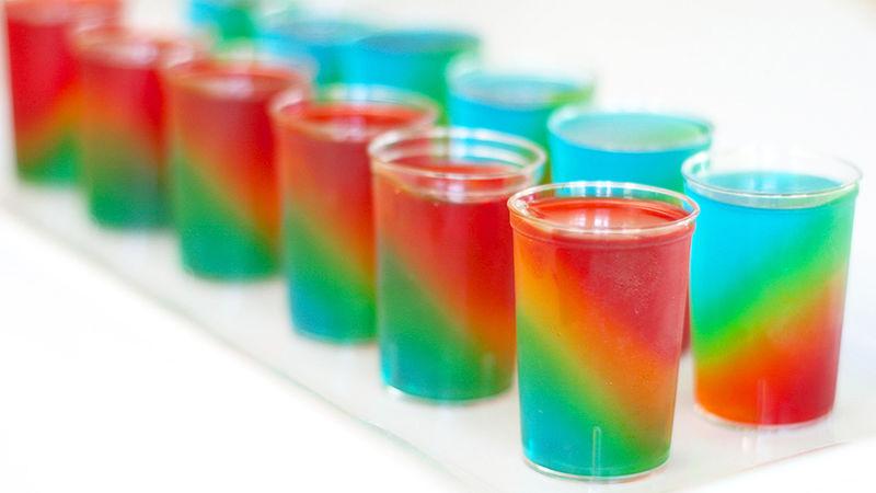 Rainbow shot set 