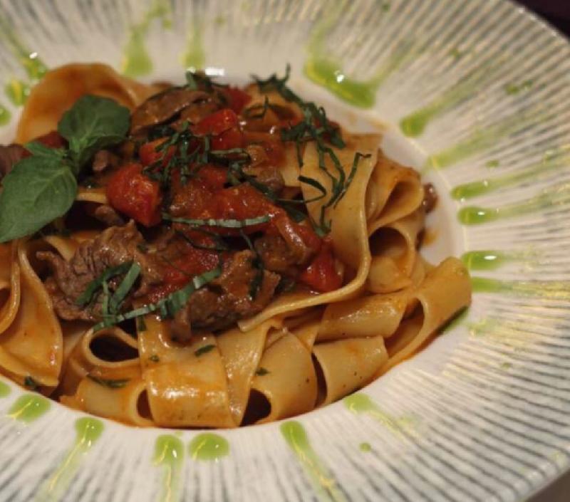 Papardelle beef