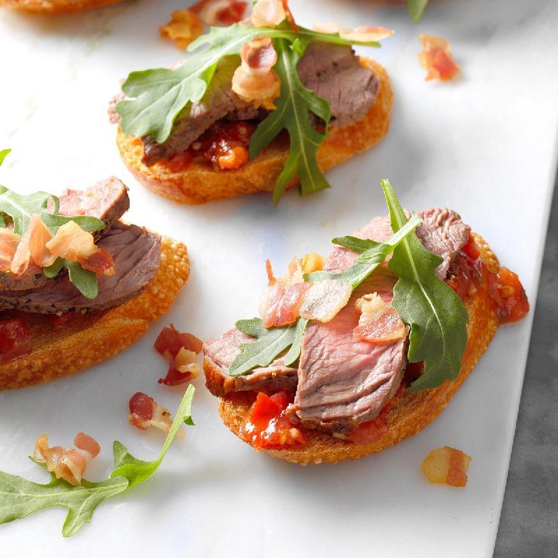 Bruschetta beef