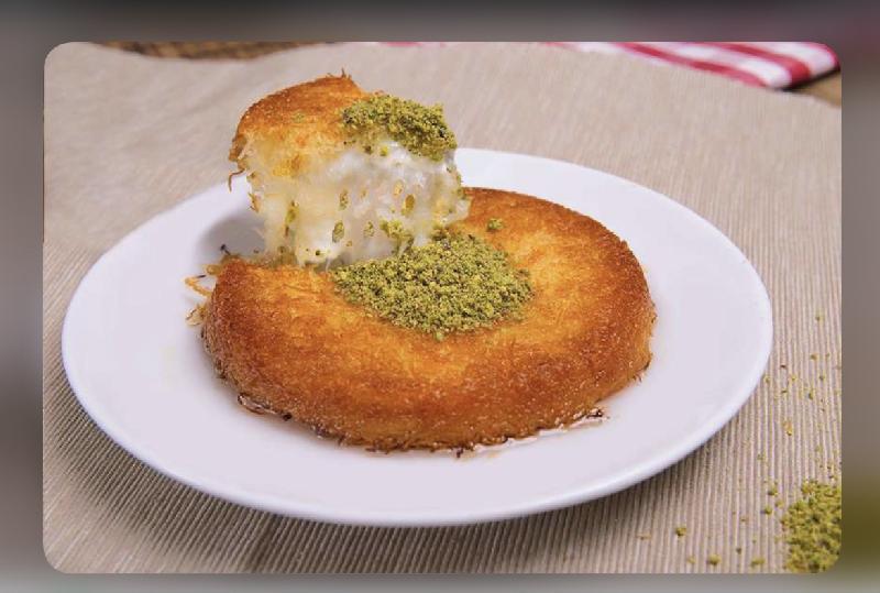 Künefe qozlu