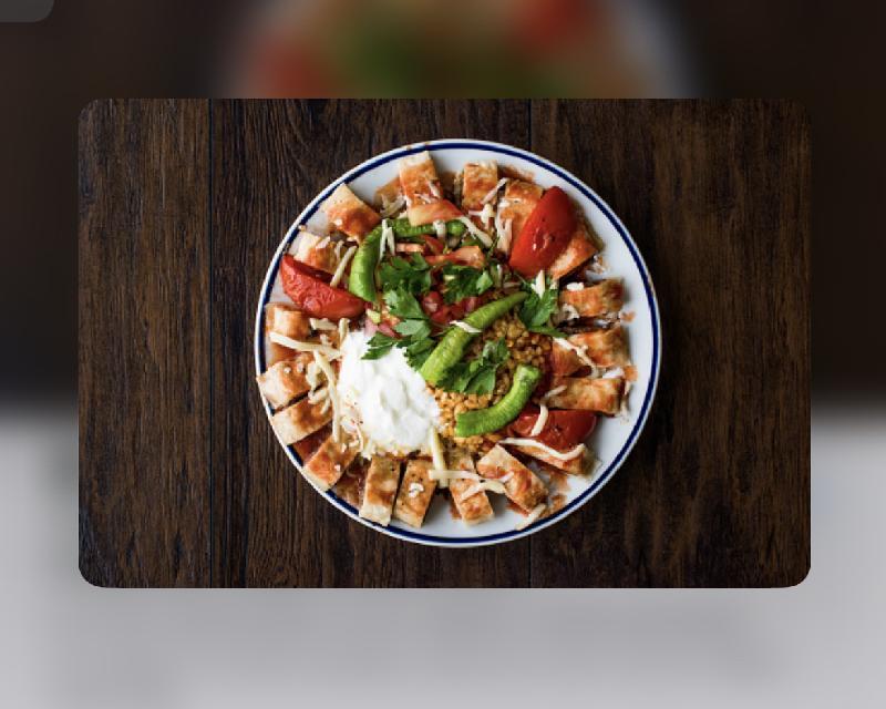 Beyti(limon,lavaş,kartoşka,biber,sous,150qr qatıq)