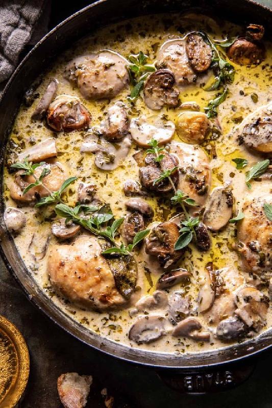 Chicken stroganoff