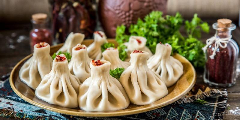 Хинкали с бараниной