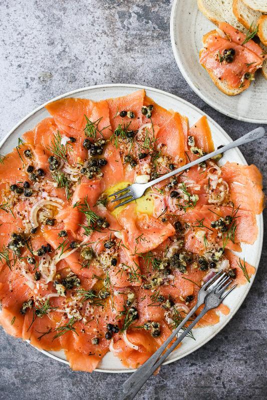 SALMON CARPACCIO