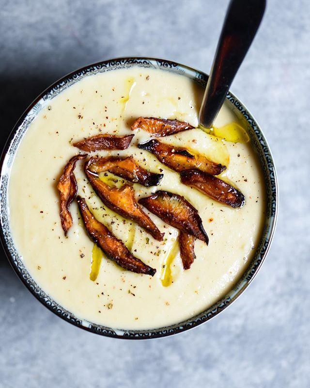WHITE ASPARAGUS & PUMPKIN SOUP