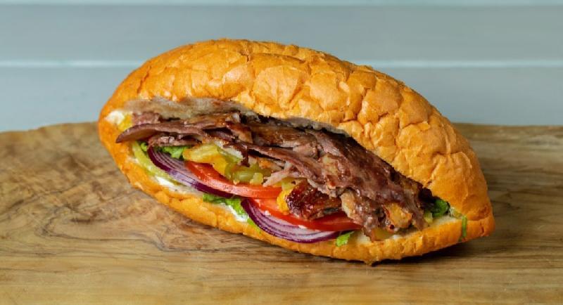 Meat Doner Turkish Bread