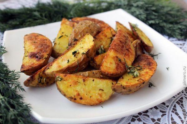 Картофель по-домашнему.