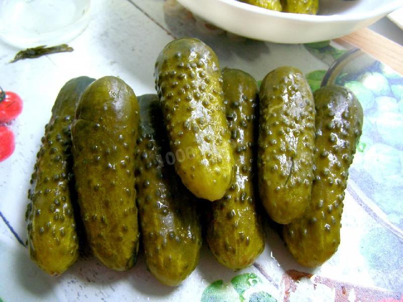 Малосольные огурцы