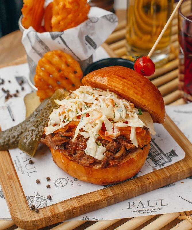 Signature brisket burger