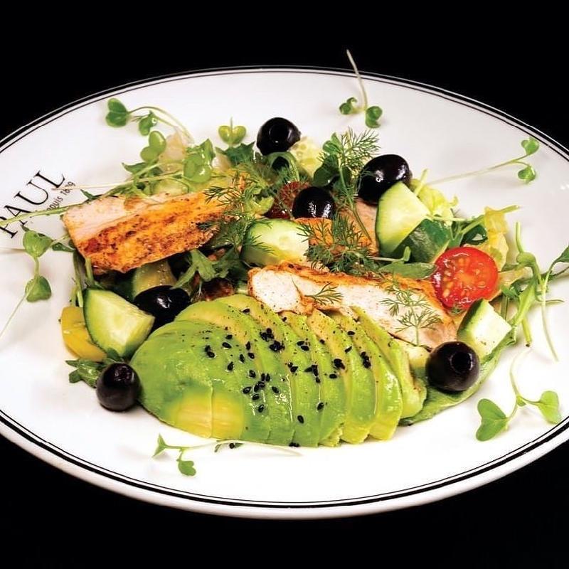 Mediterranean chicken salad
