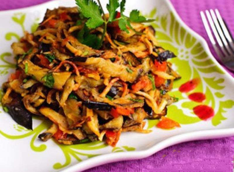 Badımcan salatı 