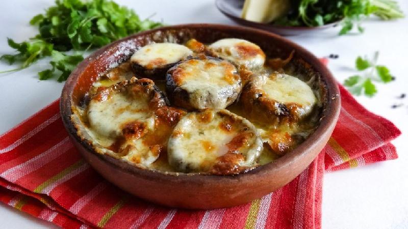 ГРИБЫ С СЫРОМ НА КЕЦИ.