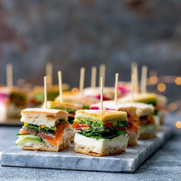 Mini club sandwich