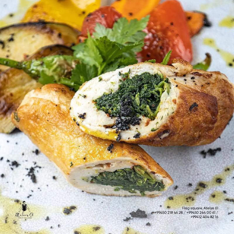 Toyuqlu sprinq roll