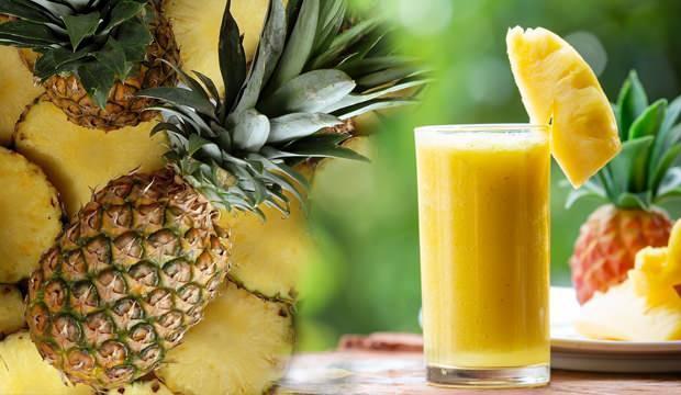 Ananas təbii şirəsi
