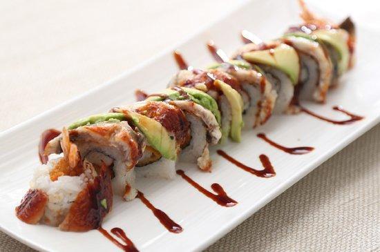 Green dragon roll 