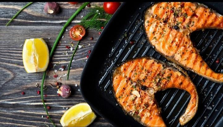 Qızıl balıq steyki