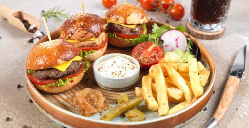 Üçlü Mini Burger