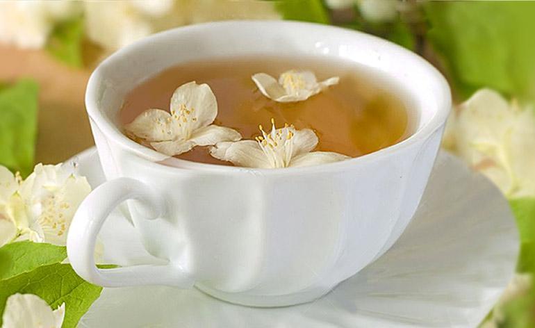 Jasmine flavoured green tea