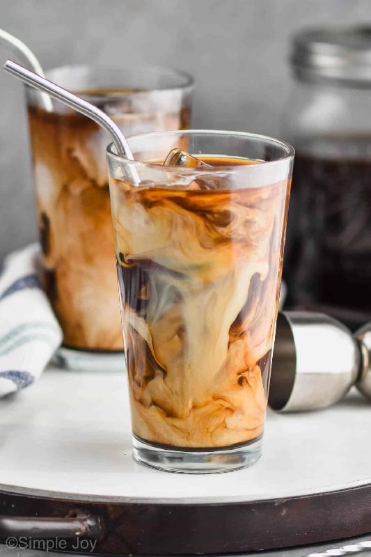 Iced coffee