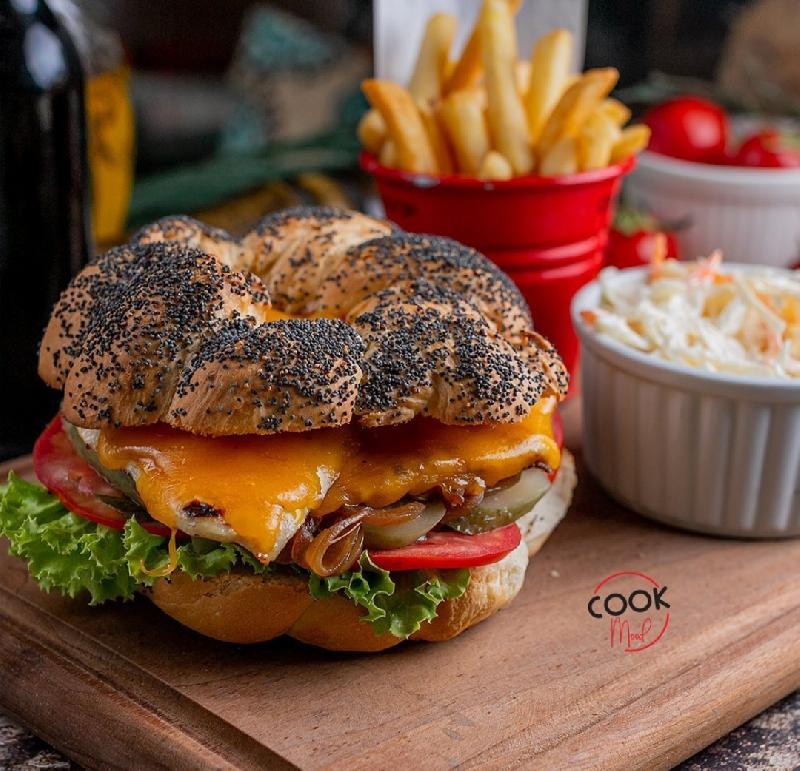 Kansas chicken Burger 