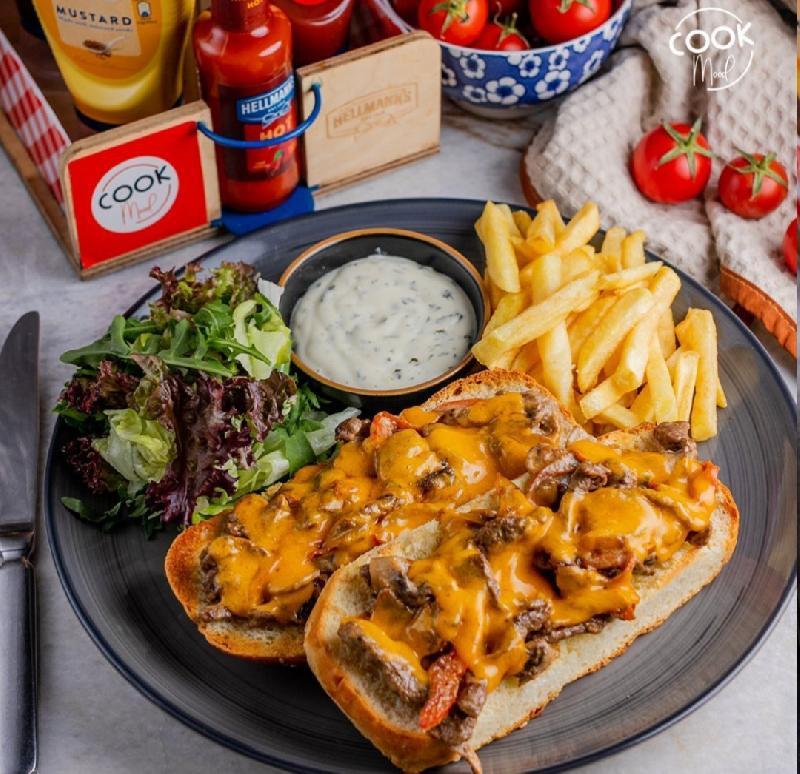 Panini Staek Sandwich 