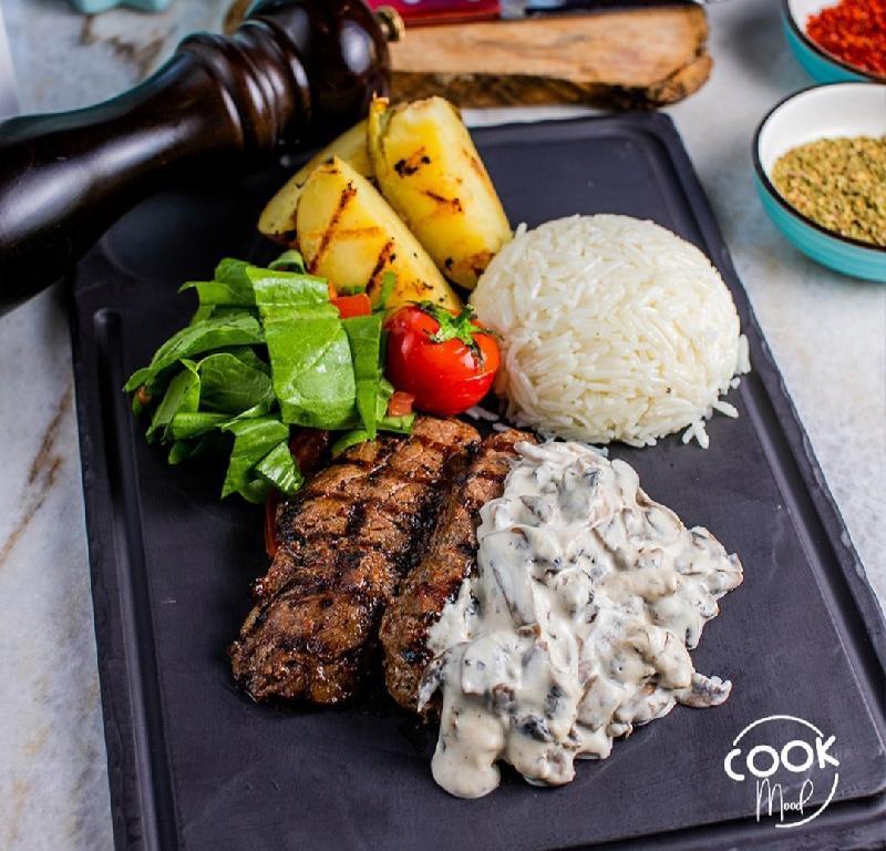 Mushroom steak 